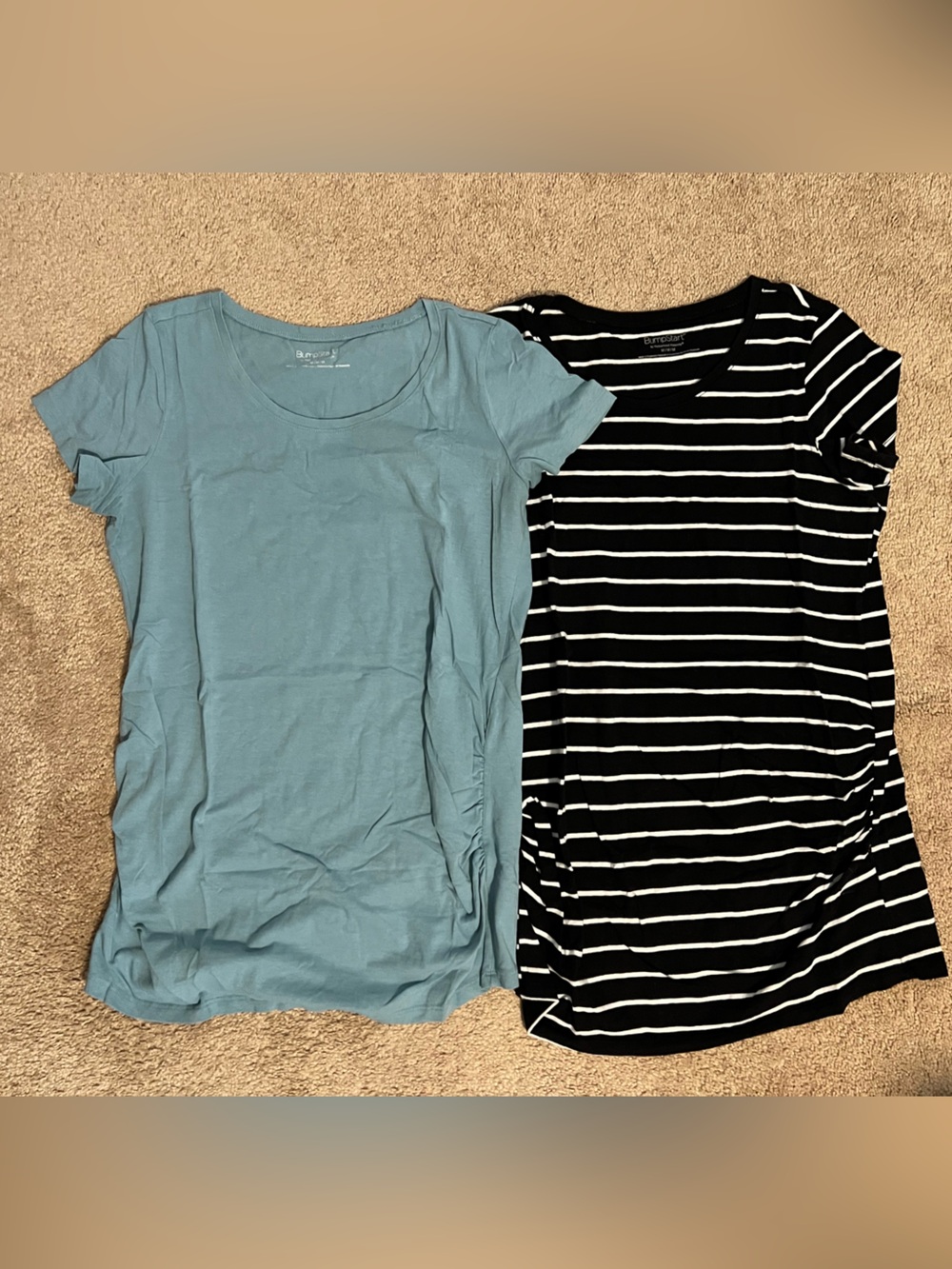 Four pack BumpStart Maternity Short Sleeve Tees - Picture 3 of 4